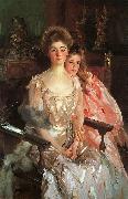 John Singer Sargent Mrs Fiske Warren her Daughter Rachel Sweden oil painting artist
